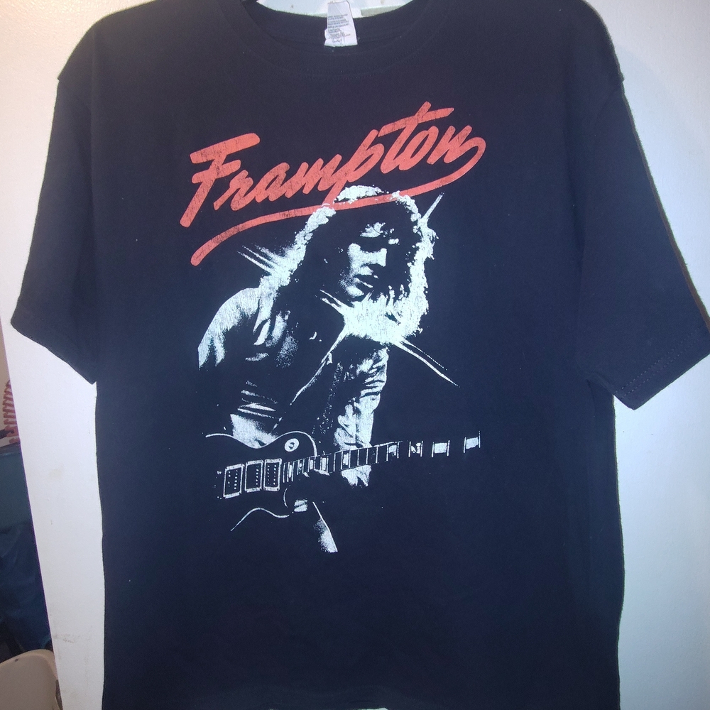 Black Frampton Graphic T-Shirt